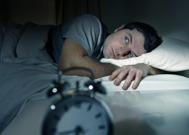 sleep disturbance as a symptom of the presence of parasites